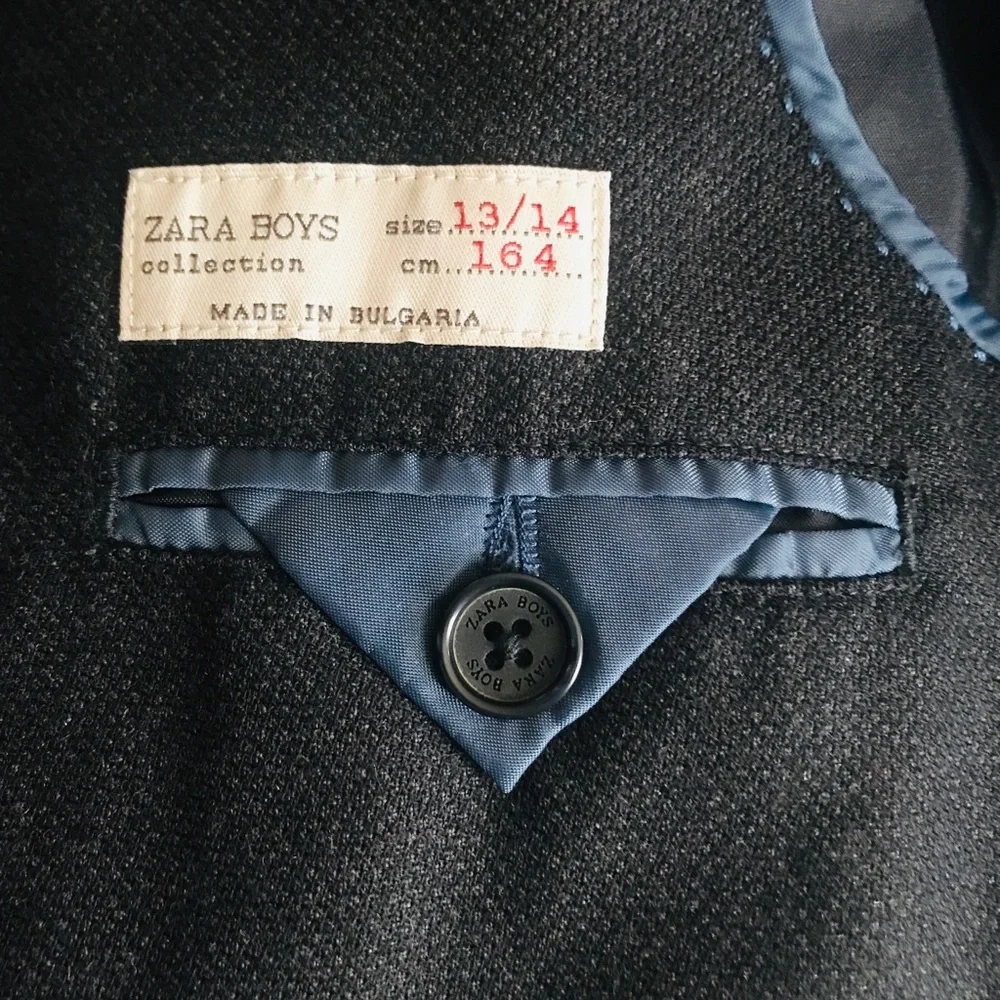 Zara wool kids Blazer - Picture 9 of 11